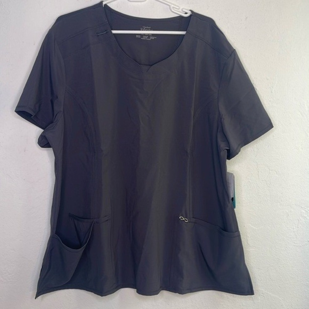 Cherokee Infinity Uniform/Scrub Top NWT Women's Size 3X Wrinkle resistant